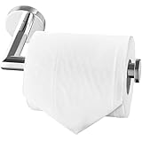 HITSLAM Toilettenpapierhalter, WC Edelstahl Klopapierhalter für Küche und Badzimmer Toilette Toilettenpapier Chrom