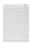 Deco Company Alu-Jalousie ohne Bohren, Zum Klemmen, Inkl. Klemmträgern, Sichtschutz, Lichtschutz, Blendschutz, Aluminium-Jalousie, Weiß, 80 x 130 cm